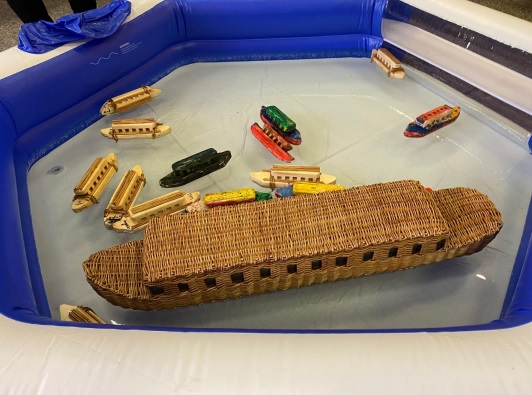  Willow packet boat in water